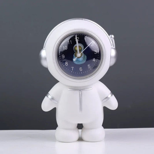 Relógio Decorativo Astronauta Relógio - 0001 Conceito Kids Branco 