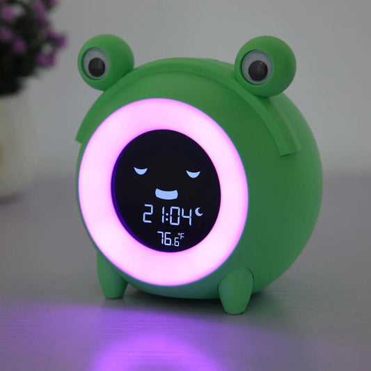 Relógio Digital Sapinho Despertador & Termômetro Relógio - 0005 Conceito Kids 